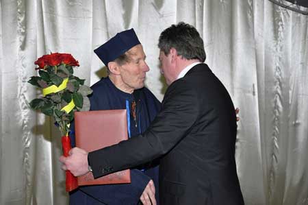 Народному вчителю України Петру Лосюку присвоєно звання "Почесний професор ПНУ