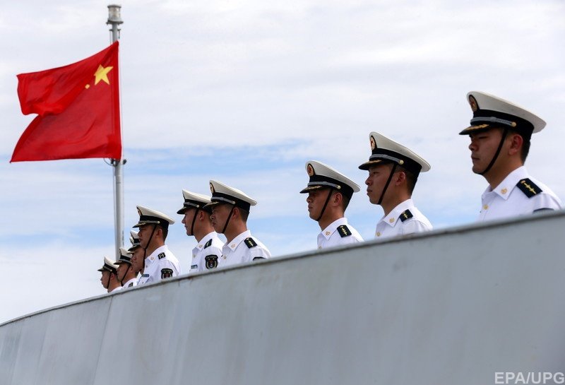 Китайские военные моряки уже готовятся защищать "свои" острова