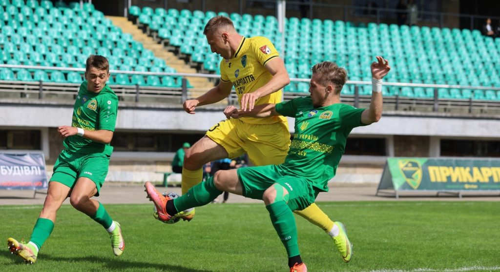 Західноукраїнське дербі: "Нива" розгромила МФК "Прикарпаття" на своєму полі