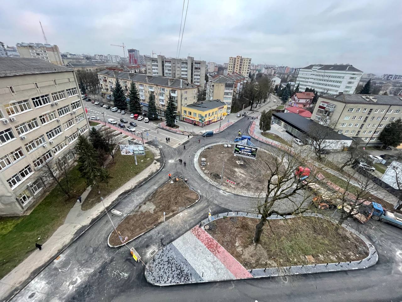 В Івано-Франківську відновили рух на перехресті вулиць Довга — Берегова — Північний бульвар