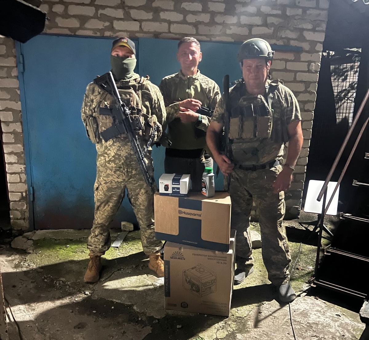 Socium Developer передала допомогу стрілецькому батальйону 42 ОМБр, у якому служить журналіст Фіртки (ФОТО/ВІДЕО)