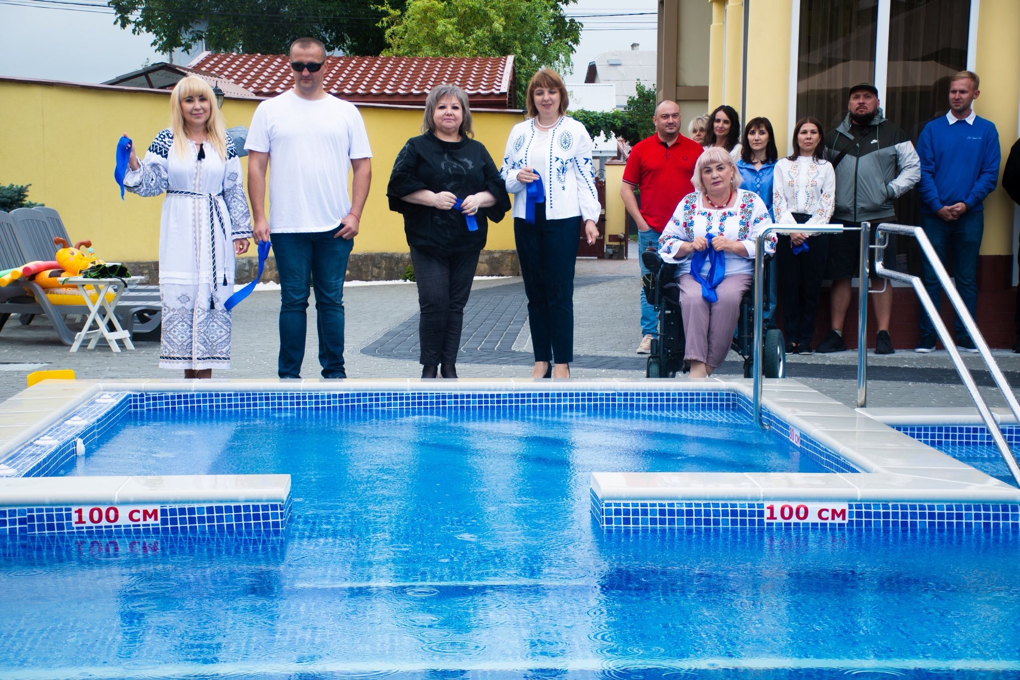 У Центрі «Донбас-Прикарпаття» відкрили безбар'єрний водний простір для реабілітації (ФОТО)