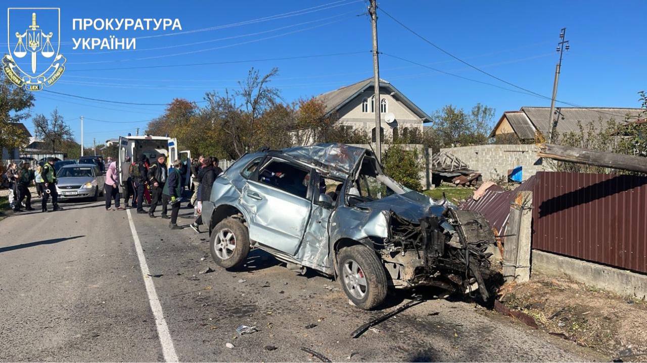 Винуватець аварії на Івано-Франківщині, в якій загинули двоє людей, був п'яним