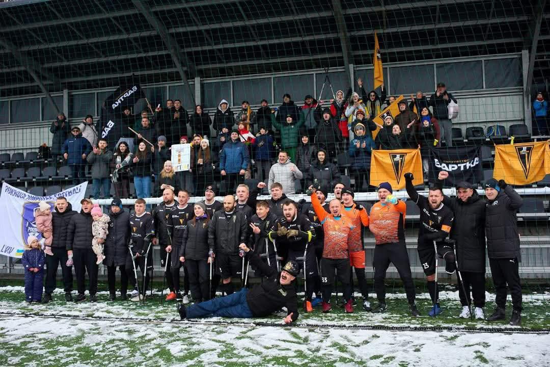 Команда з Івано-Франківська «Бартка» стала чемпіоном України з ампфутболу