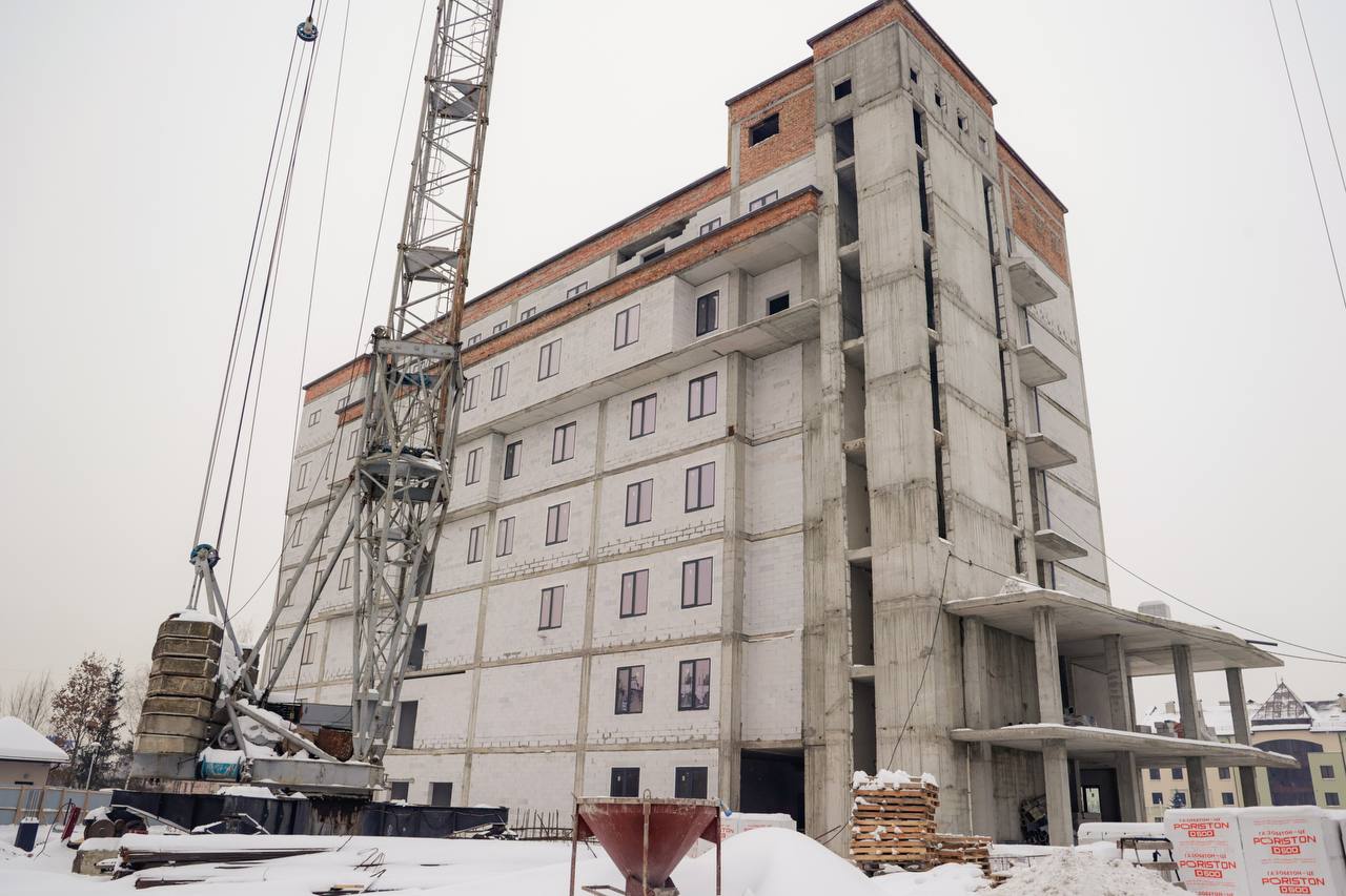 В Івано-Франківську будують великий реабілітаційний центр біля обласної лікарні