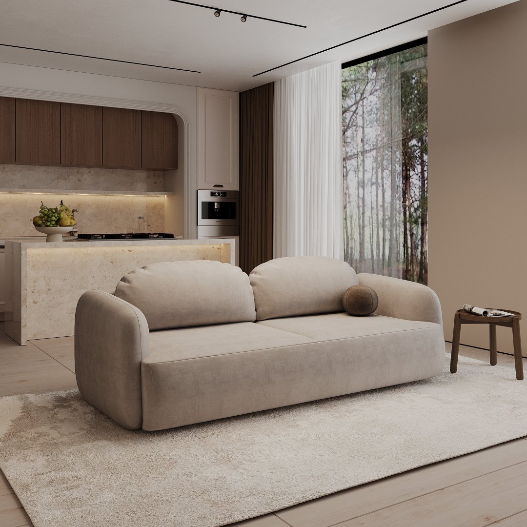 Як вибрати диван, щоб зонувати кухню-студію? Поради дизайнерів