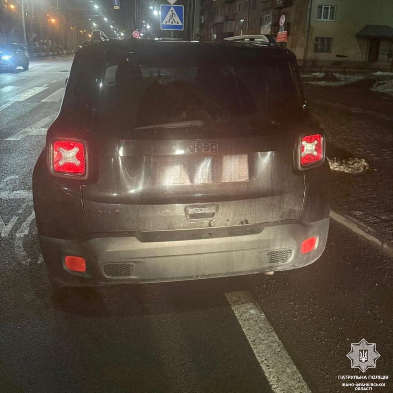 В Івано-Франківську виявили нетверезого водія, позбавленого права керування (ФОТОФАКТ)