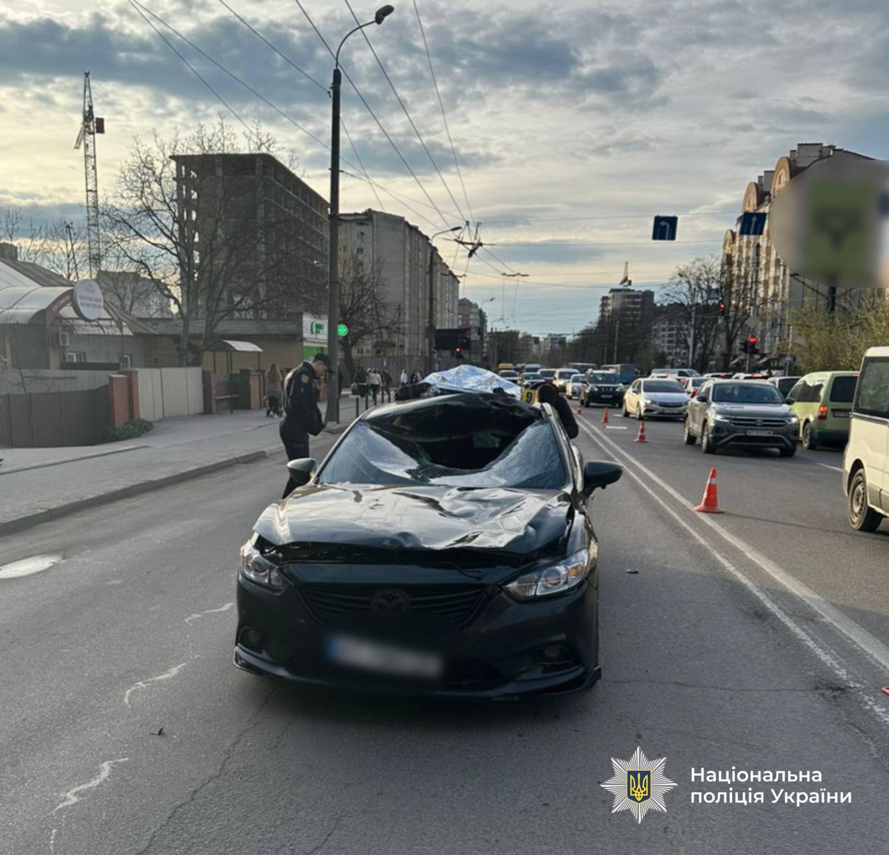 В Івано-Франківську на пішохідному переході водій легковика збив на смерть чоловіка