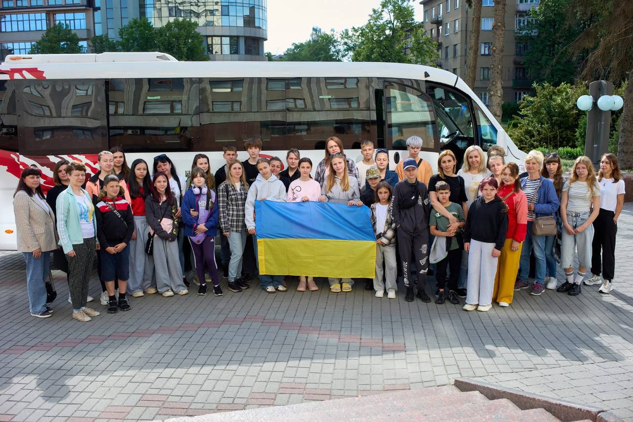 Група дітей захисників з Івано-Франківської громади поїхала на відпочинок у Хорватію