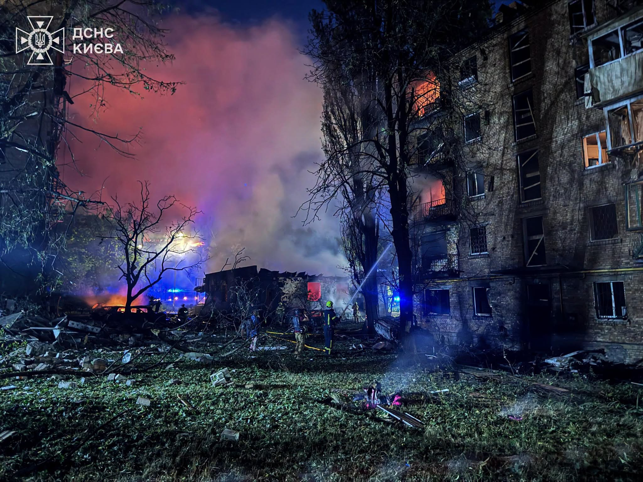 Загинула літня жінка: росіяни здійснили чергову масовану атаку на Київ