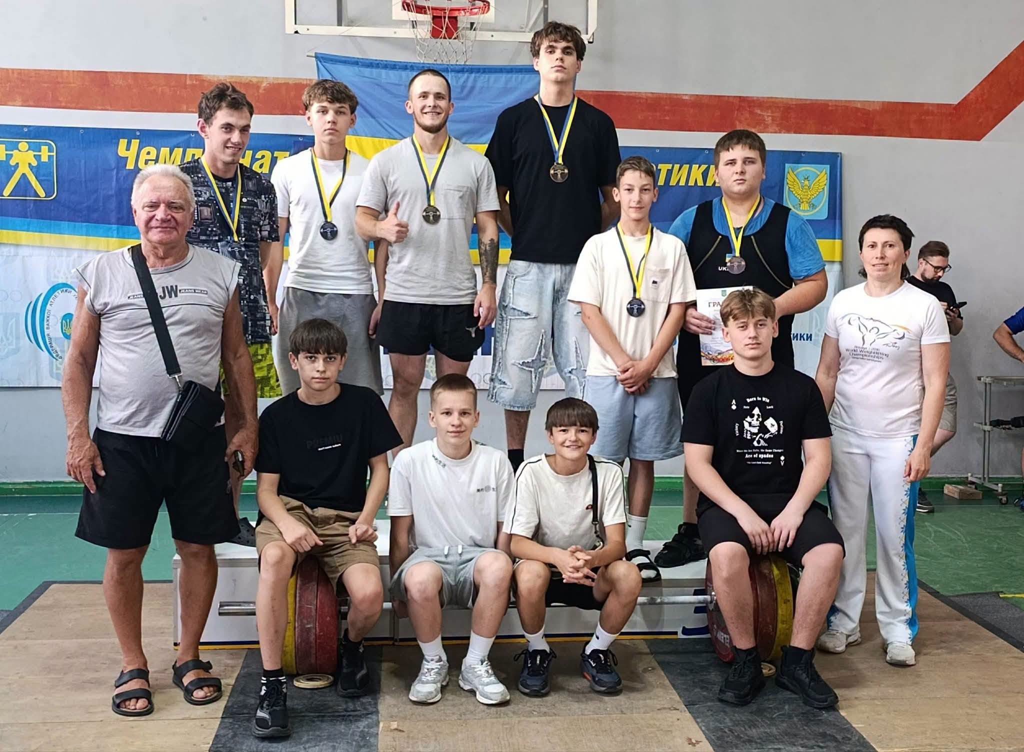 Калуські важкоатлети здобули сім нагород на чемпіонаті області