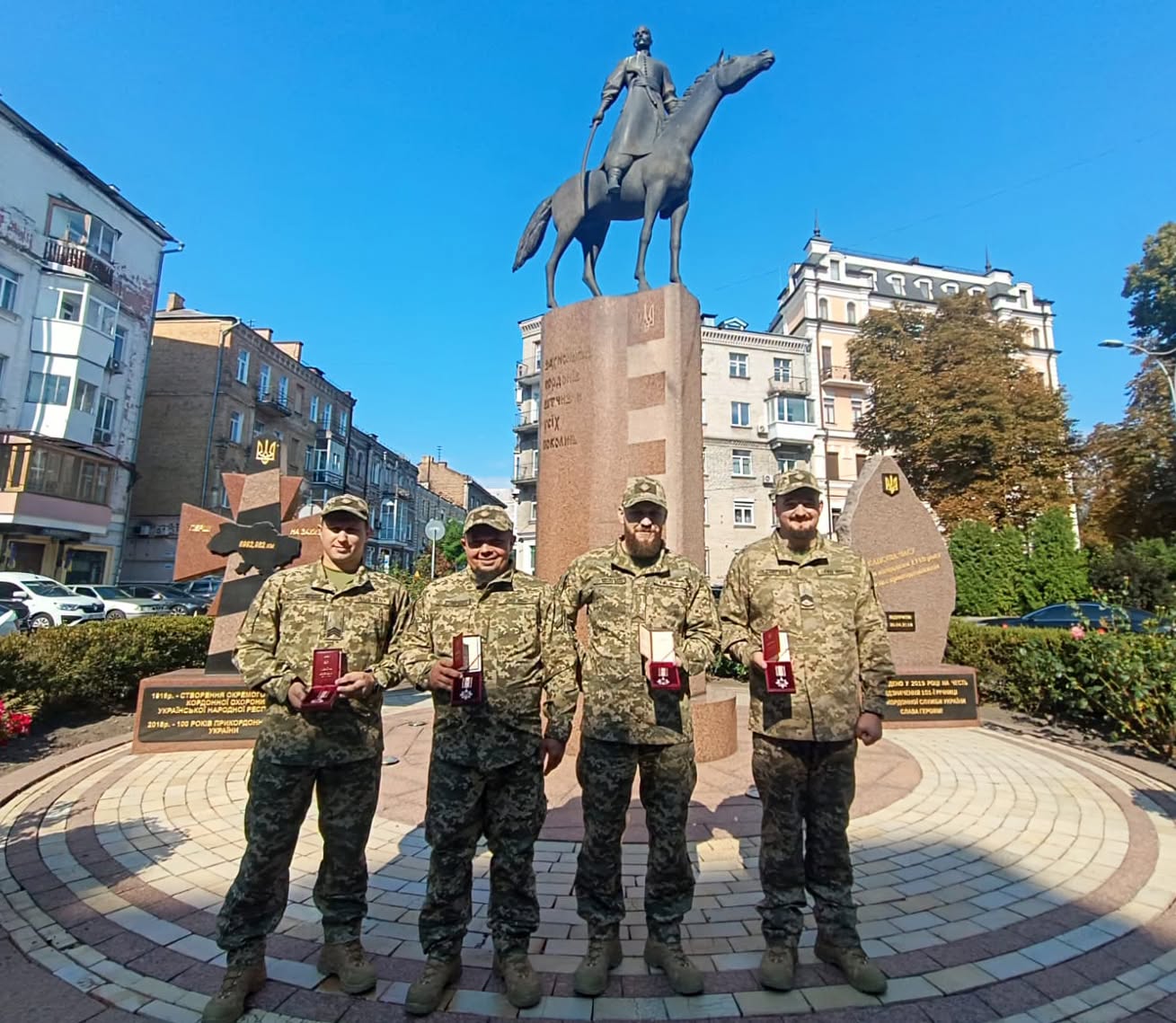 Чотирьох прикордонників Волинського загону нагородили орденами «За мужність» III ступеня
