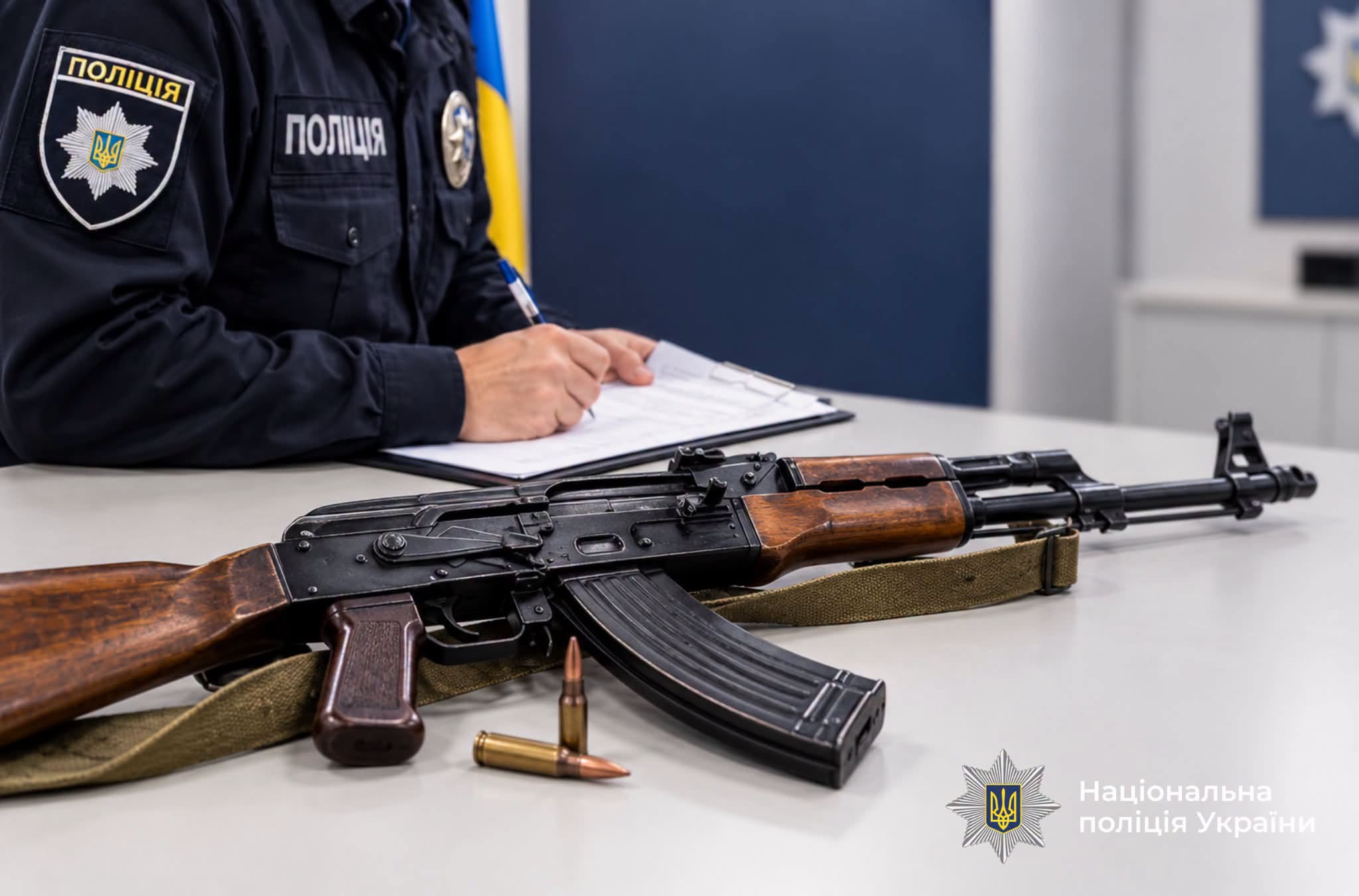 На Прикарпатті задекларували понад 300 одиниць зброї та майже 59 тисяч боєприпасів