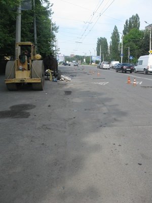 Розпочався поточний ремонт вулиці Вовчинецької