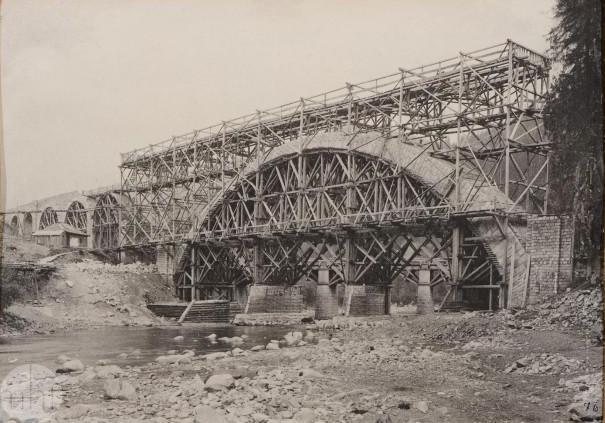 Яремче будова мосту 1890і