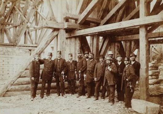Яремче інженери-колійовці 1890і
