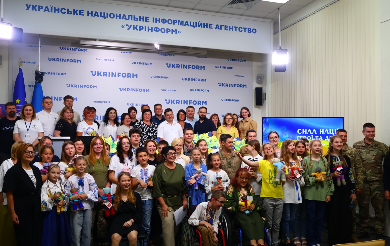 "Сила нації: Герої та діти": в Україні відбувся інклюзивний культурно-мистецький проєкт (ФОТО)