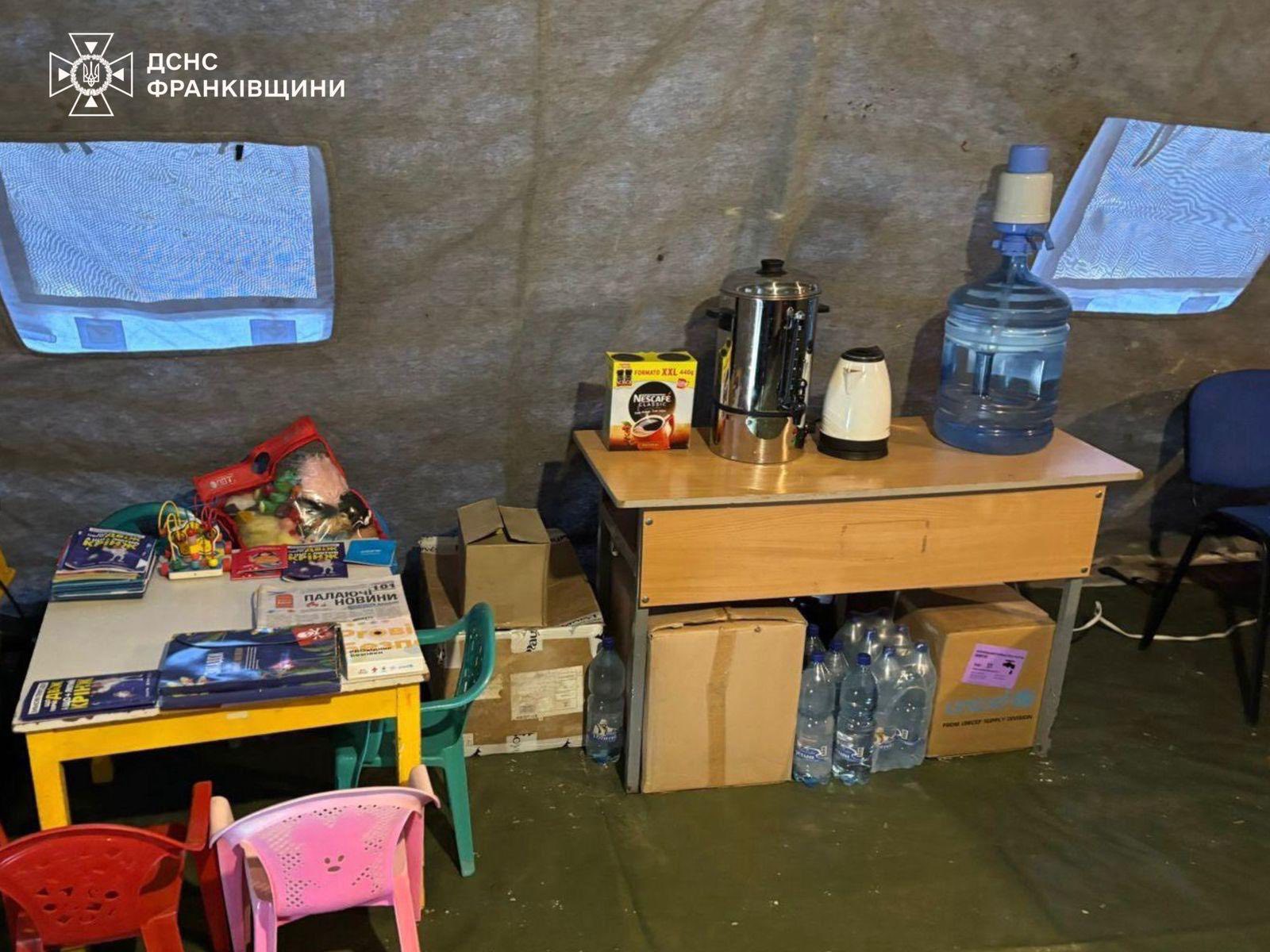 На Прикарпатті рятувальники розгорнули мобільні пункти незламності