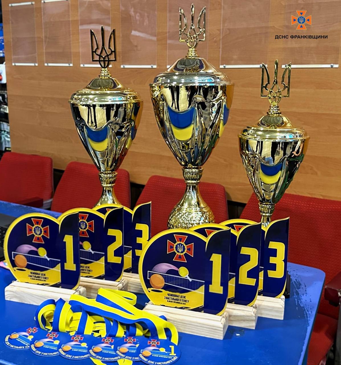 В Івано-Франківську відбувся Чемпіонат ДСНС України з настільного тенісу, присвячений Дню пам’яті захисників (ФОТО)