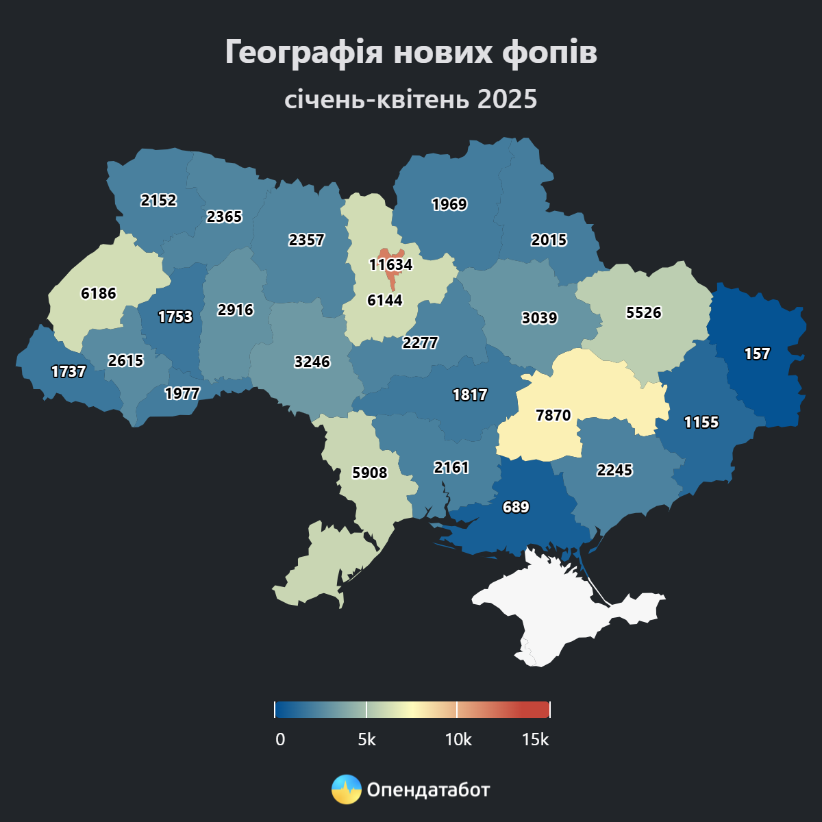 Більше закривають, аніж відкривають: скільки нових бізнесів зареєстрували на Івано-Франківщині від початку року