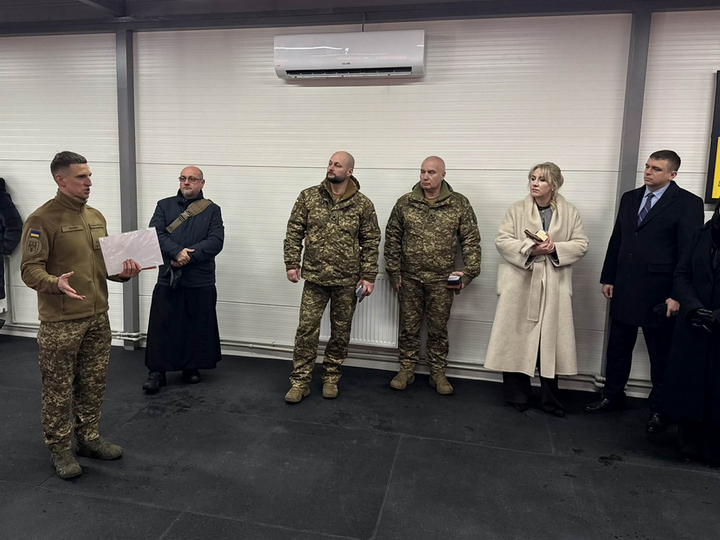 На Прикарпатті відкрили Центр відновлення та реабілітації 50-го полку Національної гвардії України