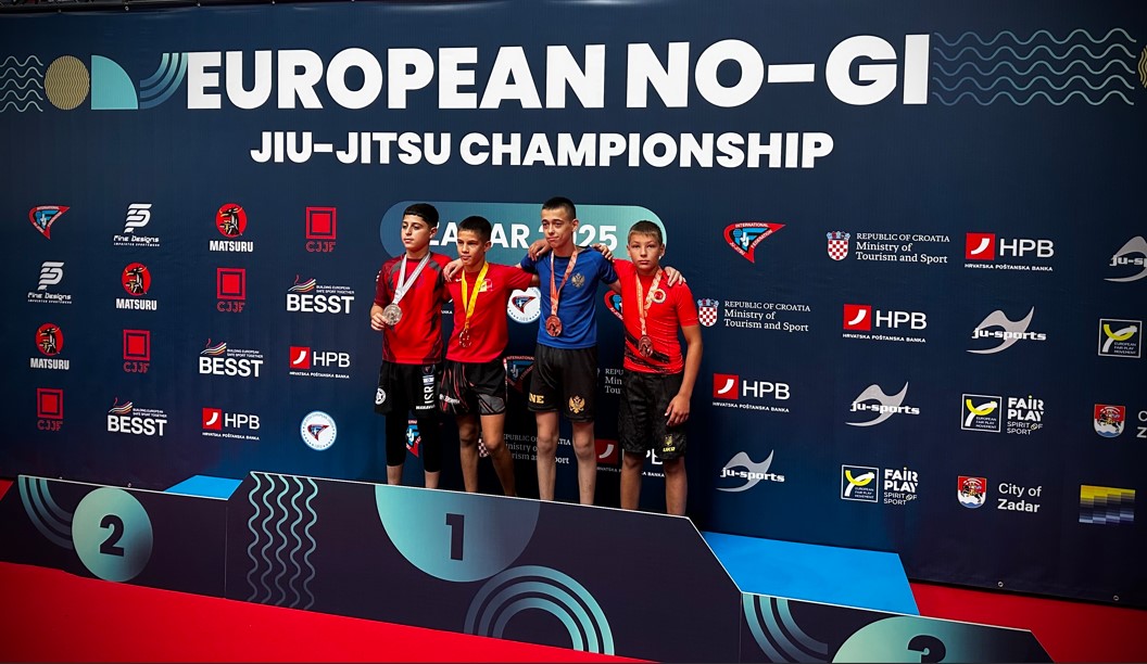 Прикарпатець Захар Гусєв підняв прапор України на чемпіонаті Європи в Хорватії (ФОТО)