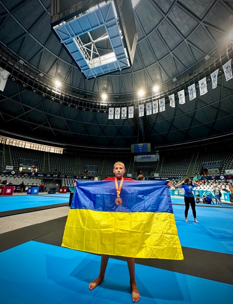 Прикарпатець Захар Гусєв підняв прапор України на чемпіонаті Європи в Хорватії (ФОТО)