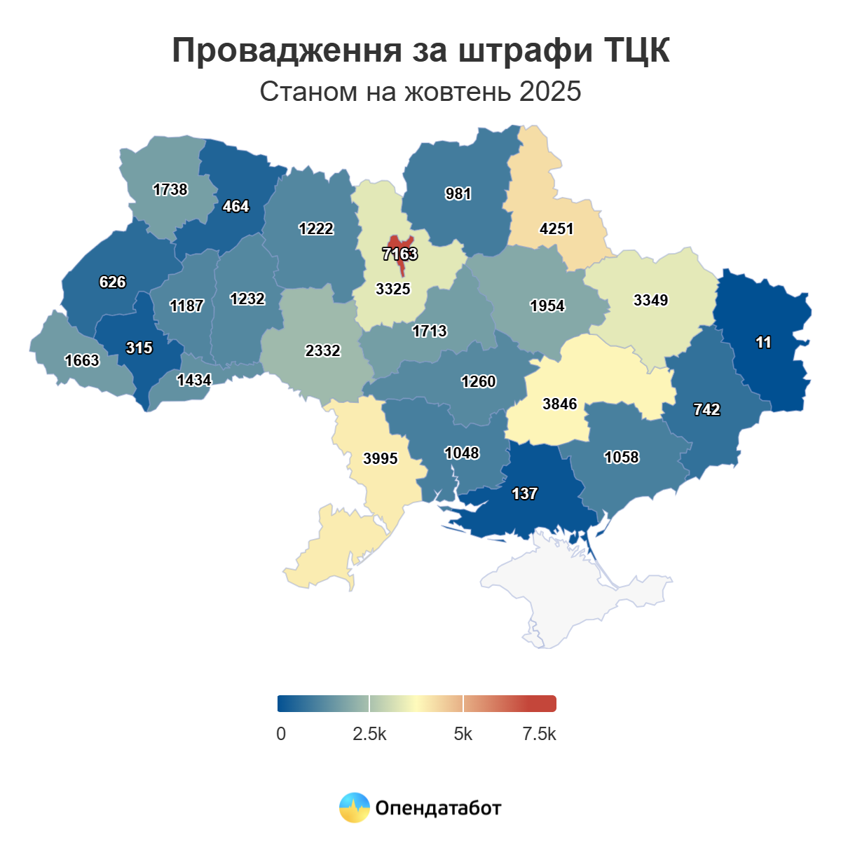За порушення правил військового обліку: скільки штрафів від ТЦК отримали мешканці Івано-Франківщини