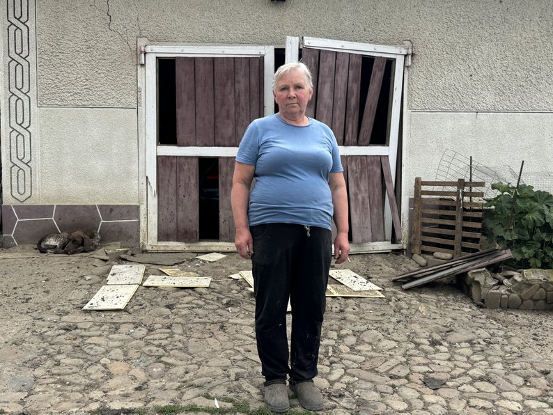 Уламки "шахедів" пошкодили приватні господарства й вбили бика: наслідки ворожої атаки на Івано-Франківщині (ФОТО)