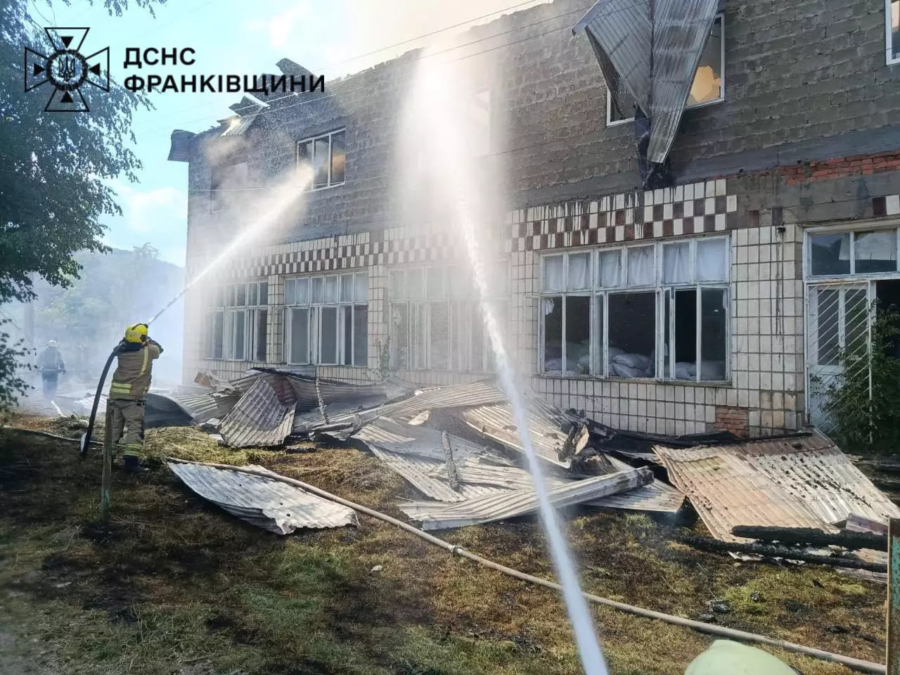 фото з місця пожежі