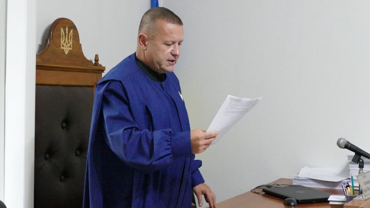 Суддя Івано-Франківського міського суду Тарас Антоняк, 11 жовтня 2026 року. Суспільне Івано-Франківськ/Роман Кочержук
