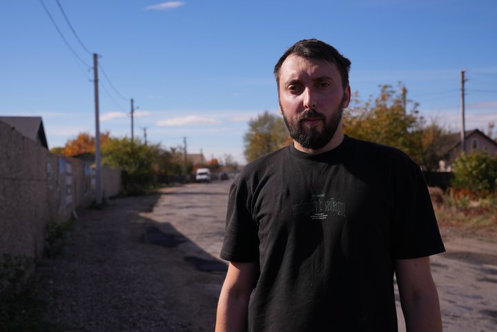 Заступник голови Загвіздянської громади Микола Стасюк. Суспільне Івано-Франківськ/Роман Сокирко