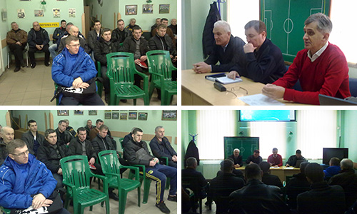 Нарада з представниками футбольних клубів другої ліги першості області з футболу