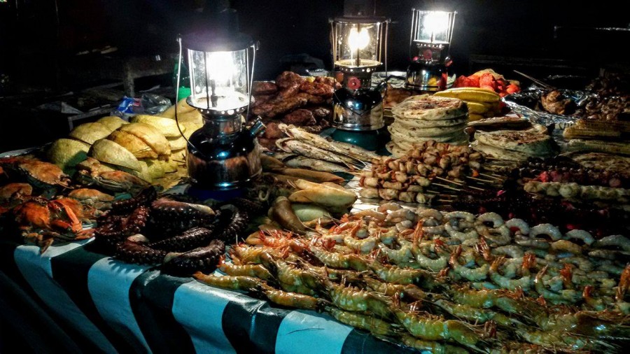 ринок з морепродуктами у Занзібарі
