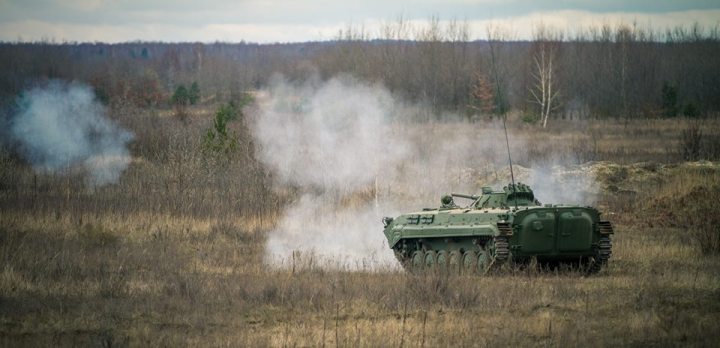 Як на Прикарпатті військові тренуються на 