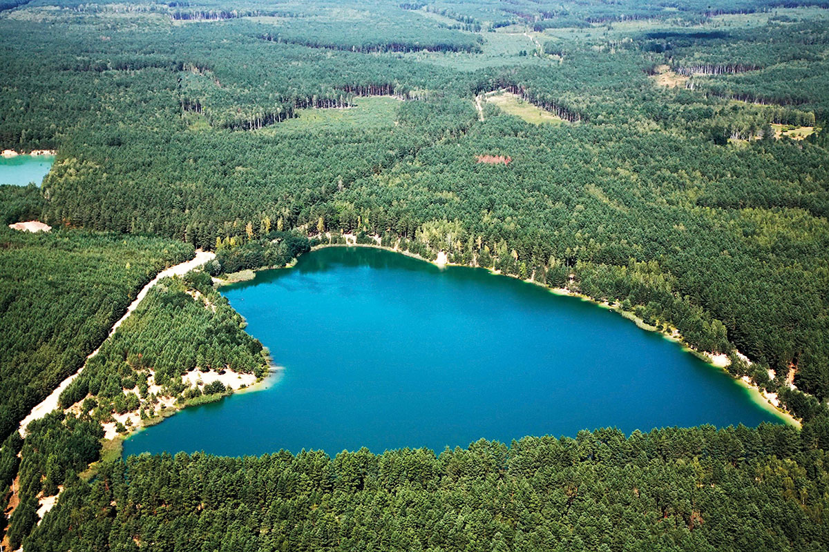 Блакитні озера на Чернігівщині
