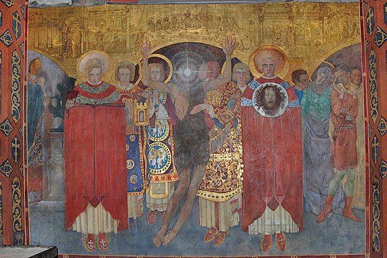 Фреска з Вірменської церкви у Львові