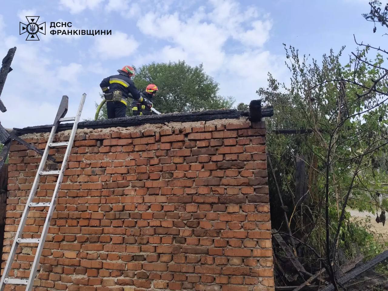 фото з місця пожежі