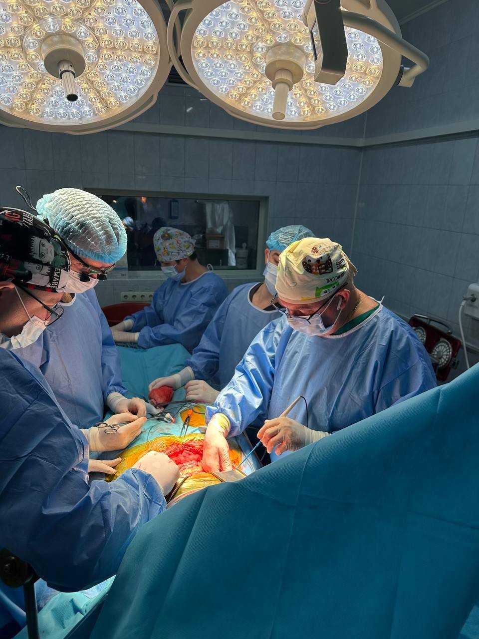 фото під час проведення операції