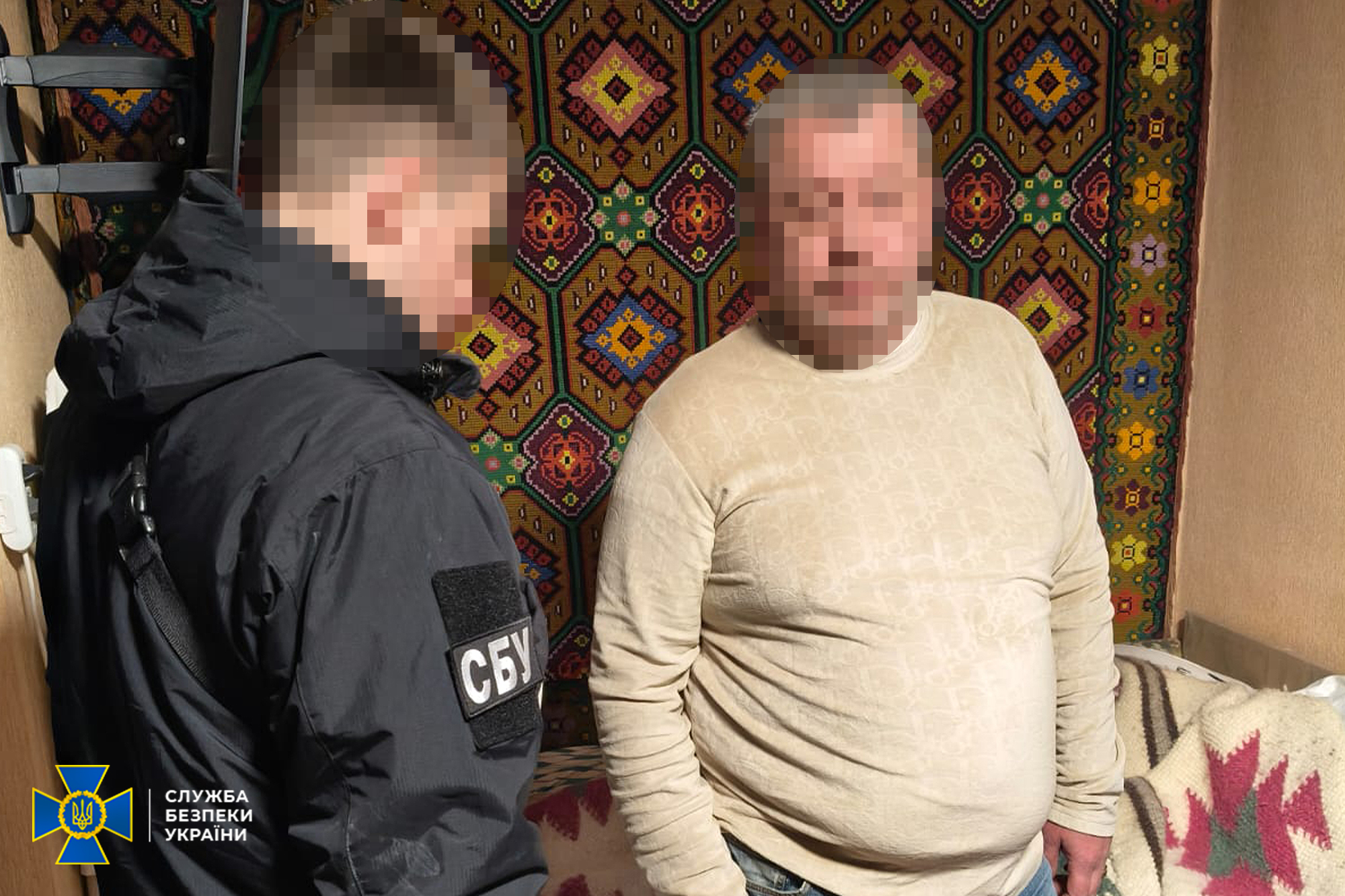 фото: з місця затримання