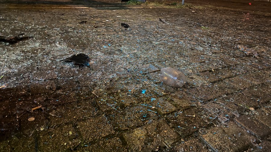 фото: наслідки удару