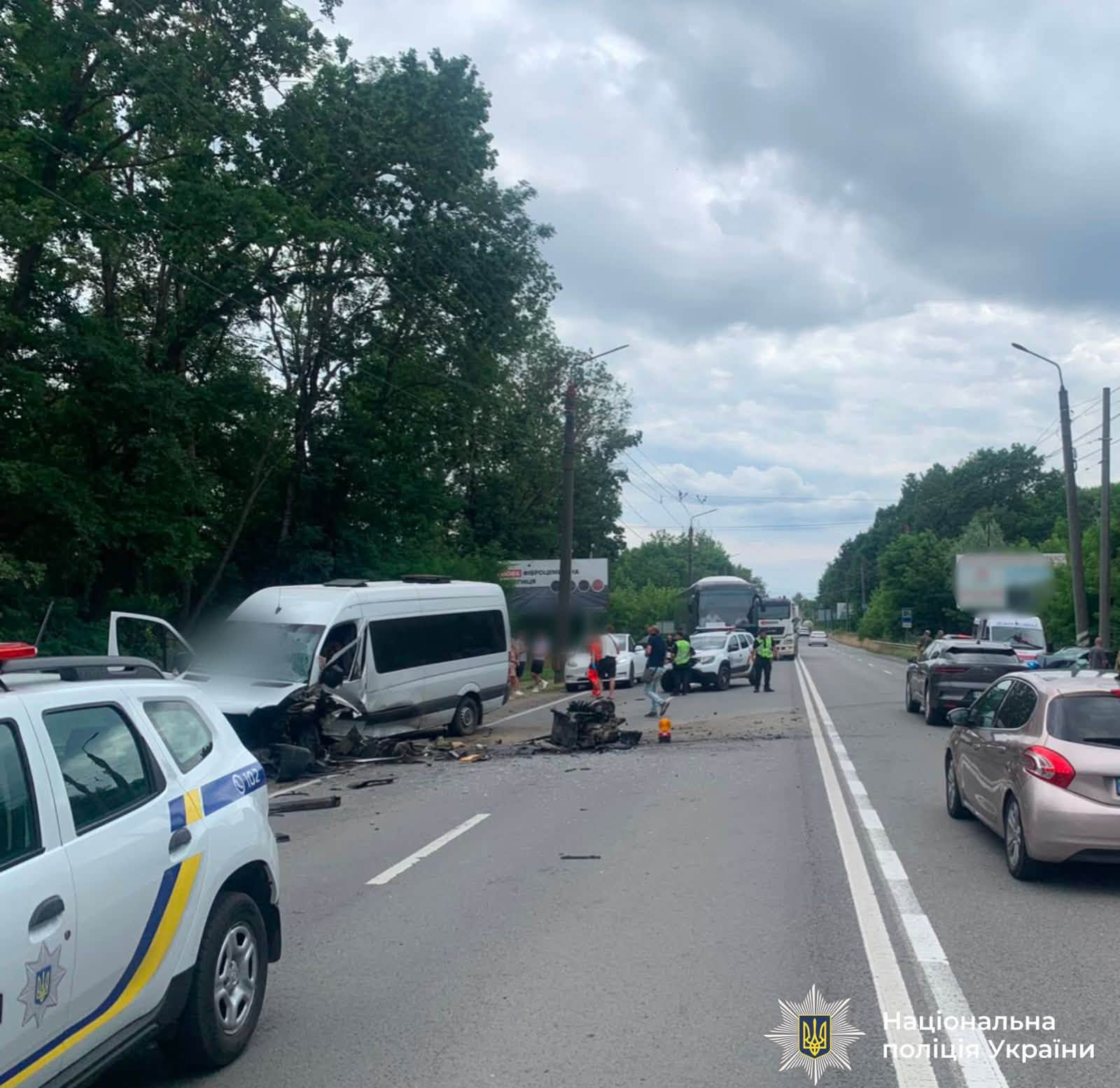 фото з місця аварії
