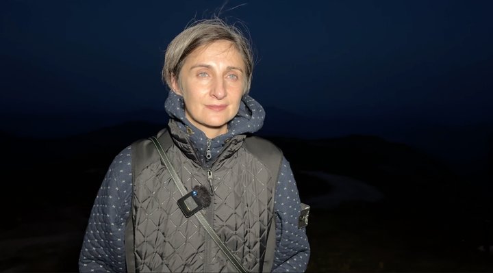 Режисерка Харківського театру ляльок та режисерка-постановниця вистави &laquo;Медея&raquo; Оксана Дмітрієва. Суспільне Івано-Франківськ/Назар Вінтонюк