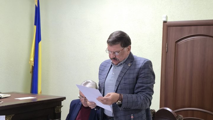 Адвокат підполковника Анатолія Чорнея, якого обвинувачують у катуванні мобілізованих, Василь Кузь, Коломия, 19 жовтня 2026 року. Суспільне Івано-Франківськ/Ольга Манзуля