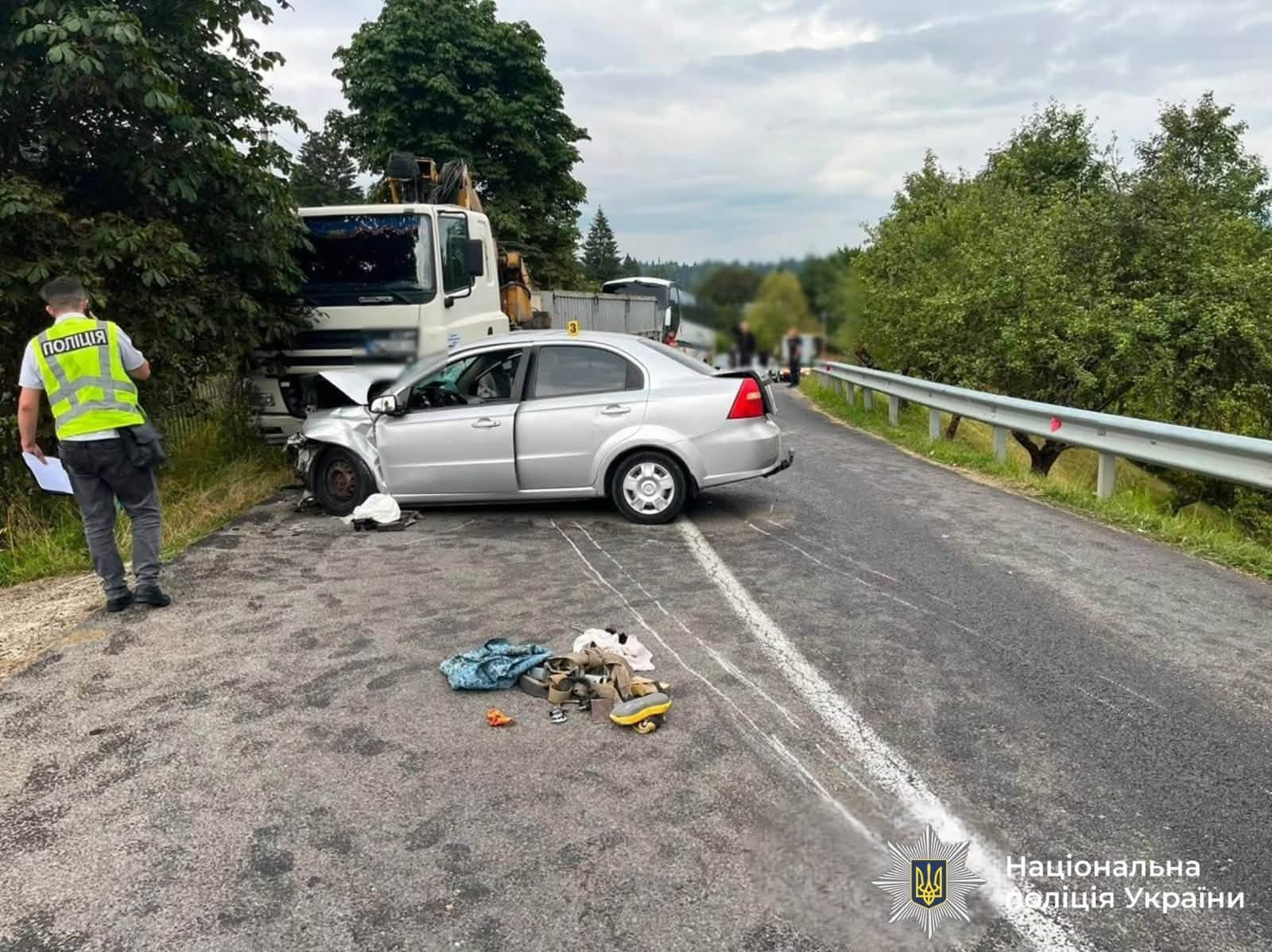 фото з місця аварії