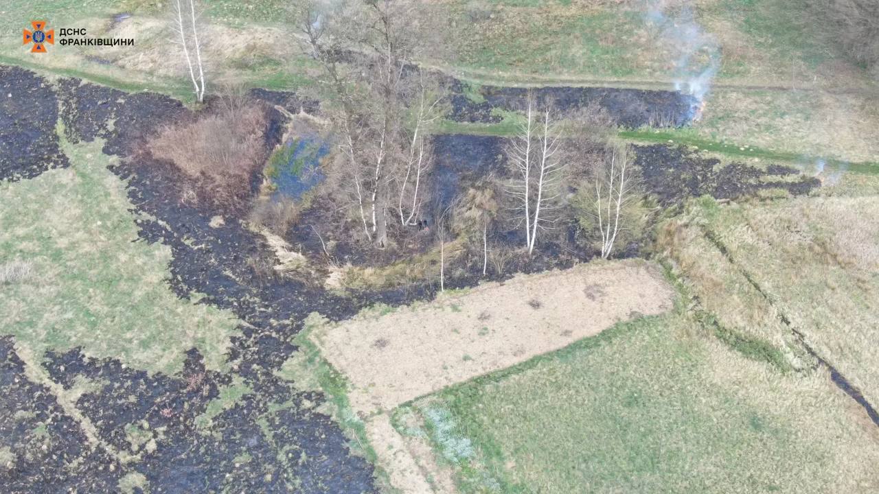 На Івано-Франківщині зафіксували 19 пожеж за добу