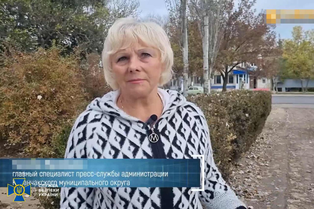 Редакторка окупаційної газети